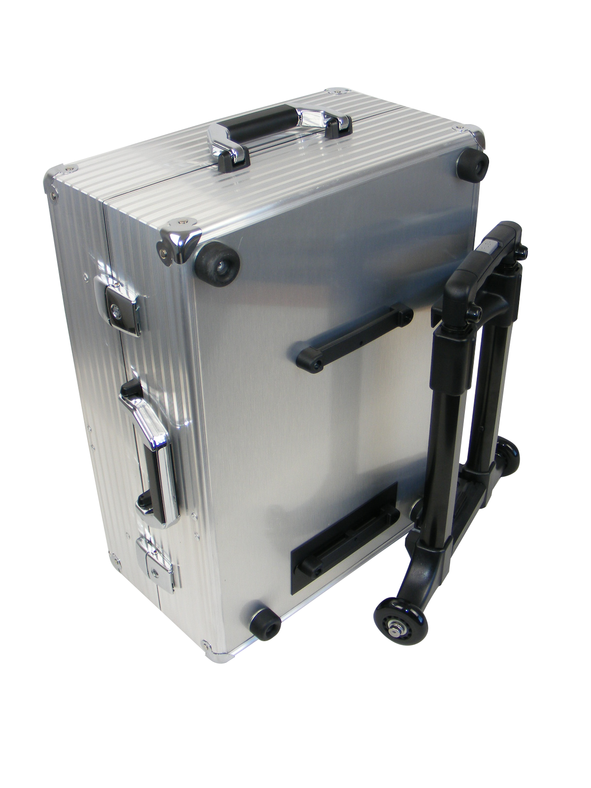 Werkzeugkoffer mit Trolley-Halterung