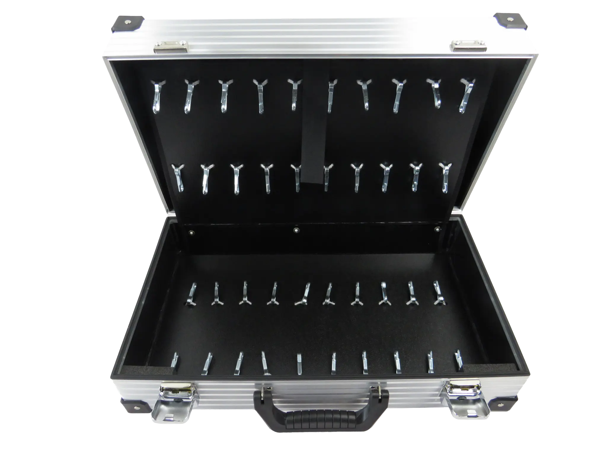 Schlüsselkoffer mit Zwischenplatte für 80 Schlüssel