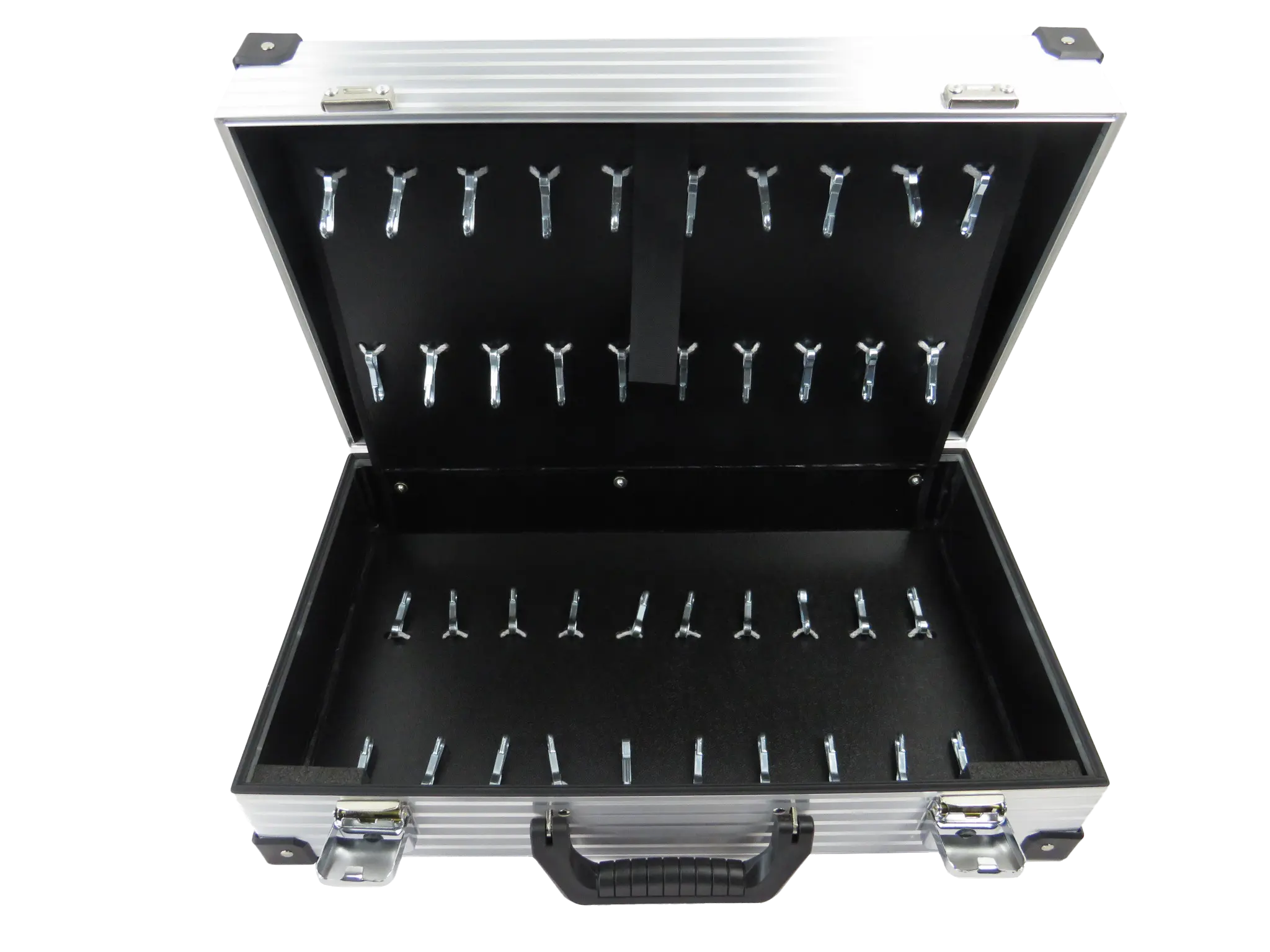 Schlüsselkoffer mit Zwischenplatte für 80 Schlüssel