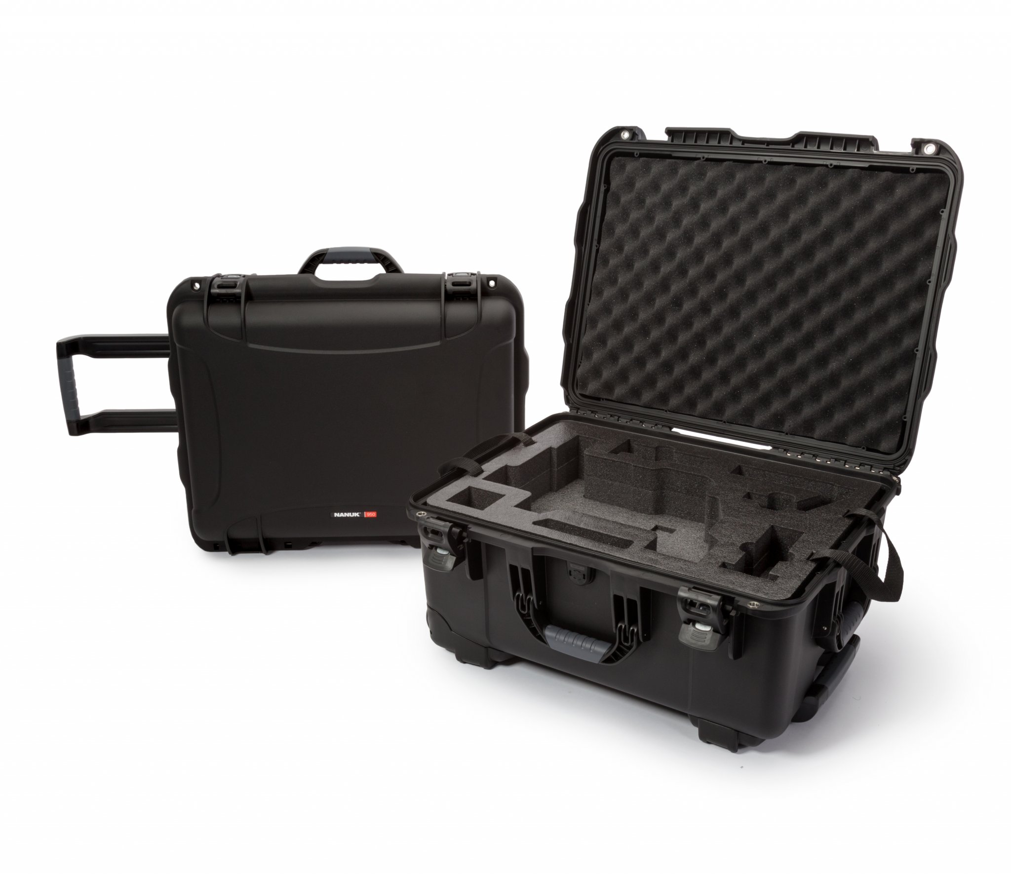 Nanuk 950 in schwarz mit Trolley